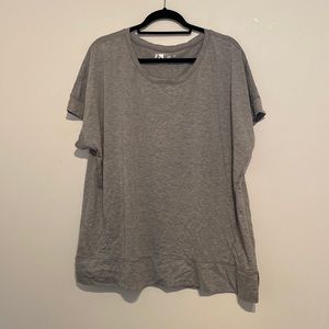 RBX Active - Grey Athletic Short Sleeve Top - 2x